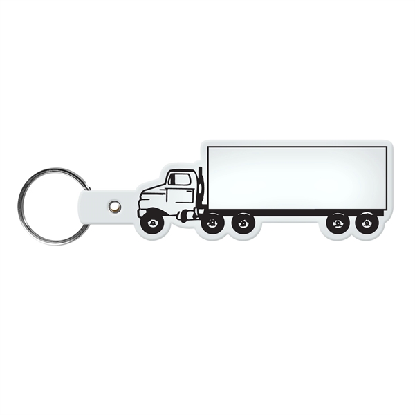 Truck Shape Flexible Key Tag with Keyring - Truck Shape Flexible Key Tag with Keyring - Image 10 of 17