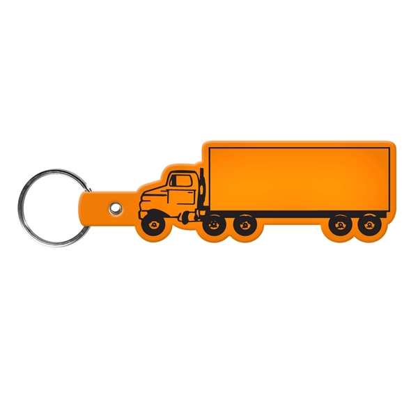 Truck Shape Flexible Key Tag with Keyring - Truck Shape Flexible Key Tag with Keyring - Image 13 of 17