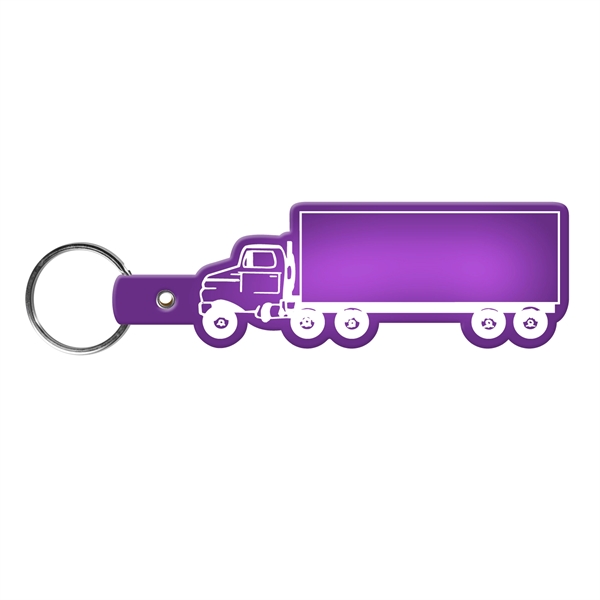 Truck Shape Flexible Key Tag with Keyring - Truck Shape Flexible Key Tag with Keyring - Image 14 of 17