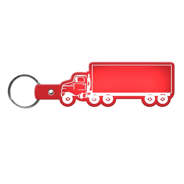 Truck Shape Flexible Key Tag with Keyring - Truck Shape Flexible Key Tag with Keyring - Image 15 of 17