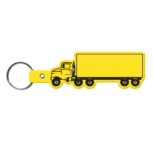 Truck Shape Flexible Key Tag with Keyring - Truck Shape Flexible Key Tag with Keyring - Image 17 of 17