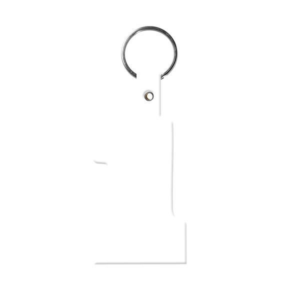 #1 Shape Flexible Key Fob KeyTag - #1 Shape Flexible Key Fob KeyTag - Image 16 of 17