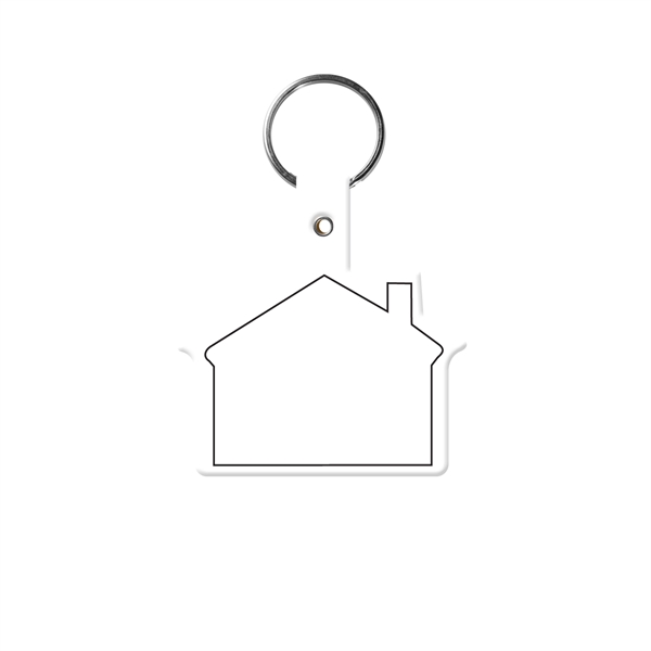 House Shape Key Tag with Keychain - House Shape Key Tag with Keychain - Image 16 of 17