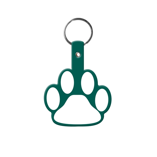 Paw Shape Flexible Key Tag with Keychain - Paw Shape Flexible Key Tag with Keychain - Image 4 of 17