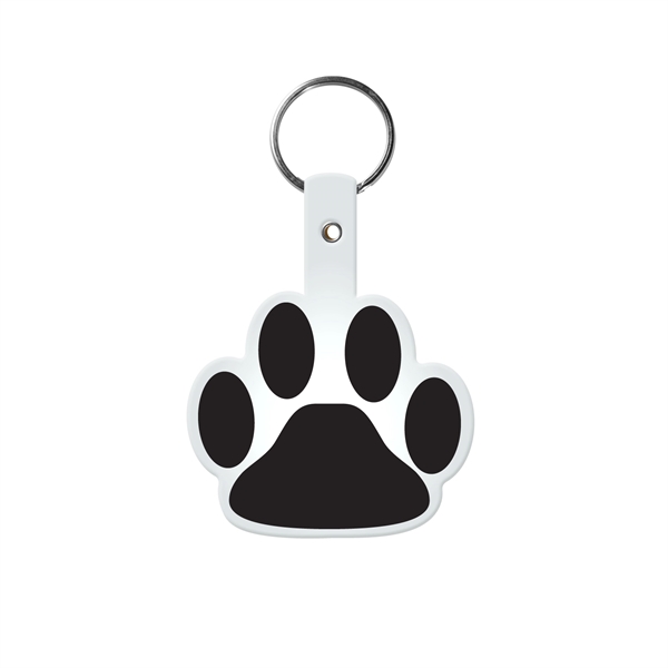 Paw Shape Flexible Key Tag with Keychain - Paw Shape Flexible Key Tag with Keychain - Image 10 of 17