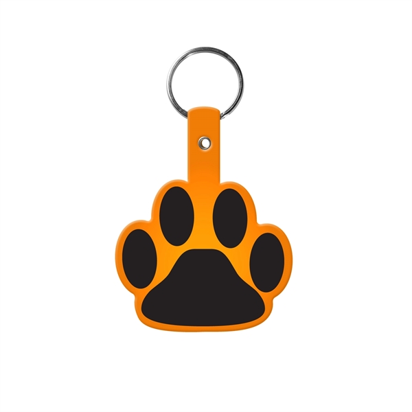 Paw Shape Flexible Key Tag with Keychain - Paw Shape Flexible Key Tag with Keychain - Image 13 of 17