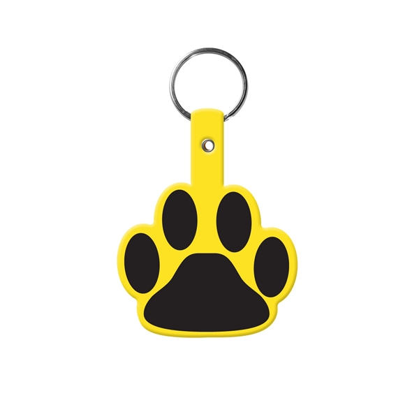 Paw Shape Flexible Key Tag with Keychain - Paw Shape Flexible Key Tag with Keychain - Image 17 of 17