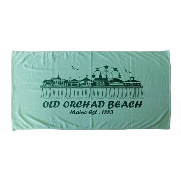 30x60 Terry Velour Promotional Beach Towel 11 Lb per Dz. - 30x60 Terry Velour Promotional Beach Towel 11 Lb per Dz. - Image 20 of 42