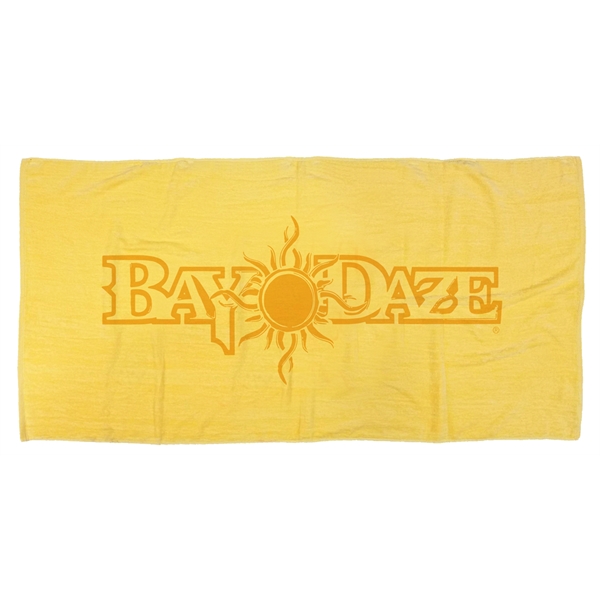 30x60 Terry Velour Promotional Beach Towel 11 Lb per Dz. - 30x60 Terry Velour Promotional Beach Towel 11 Lb per Dz. - Image 36 of 42