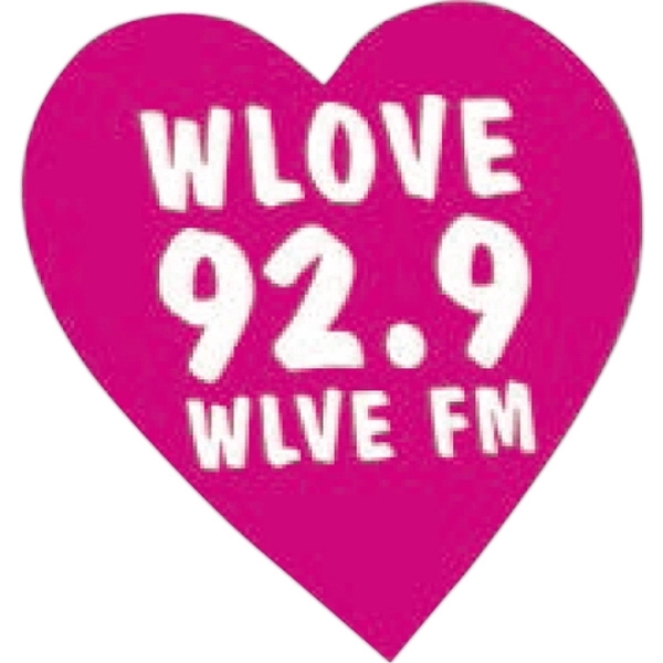 Heart Sticker (2 3/4"x3") Screen