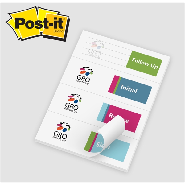 Post-it® Custom Printed Page Markers - 50 sheet