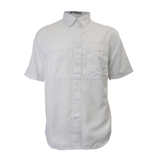 Men's Pescador Polyester Fishing Shirt-Short Sleeves - Men's Pescador Polyester Fishing Shirt-Short Sleeves - Image 19 of 20