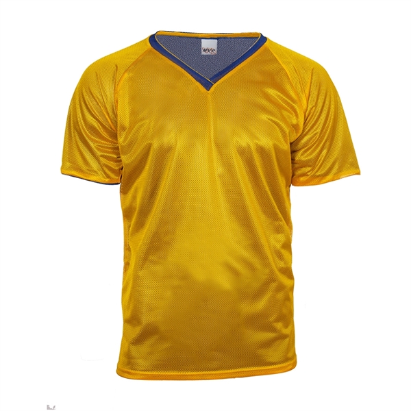 V-Neck Micromesh Reversible Jersey - V-Neck Micromesh Reversible Jersey - Image 0 of 1