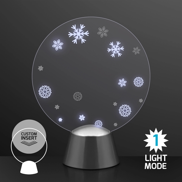 Animated LED Snowflakes Picture Frame - Animated LED Snowflakes Picture Frame - Image 2 of 2