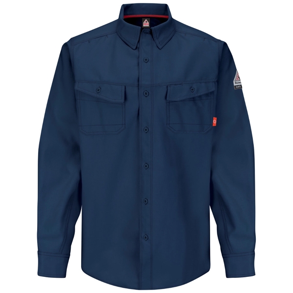 Bulwark® Men's iQ Series® Endurance Work Shirt - Bulwark® Men's iQ Series® Endurance Work Shirt - Image 3 of 4