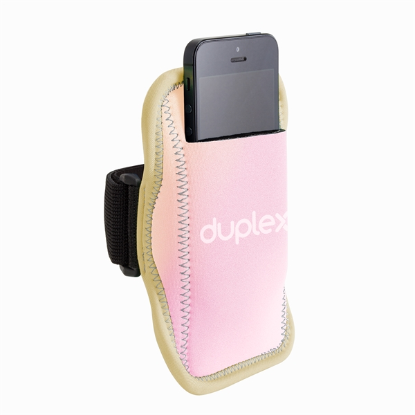 Jogstrap Neoprene Smartphone/iPod Holder 4CP Duplex - Jogstrap Neoprene Smartphone/iPod Holder 4CP Duplex - Image 1 of 5