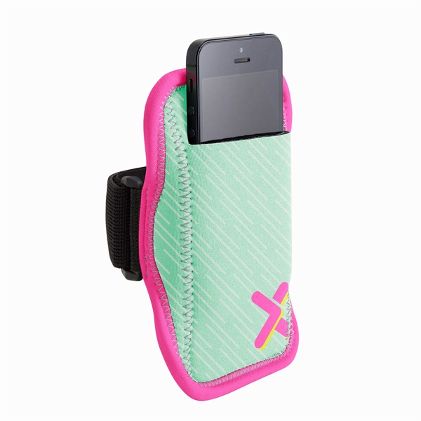 Jogstrap Neoprene Smartphone/iPod Holder 4CP Duplex - Jogstrap Neoprene Smartphone/iPod Holder 4CP Duplex - Image 3 of 5
