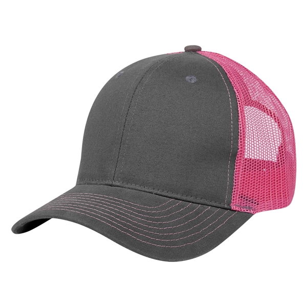 Cotton Twill Mesh Back Cap - Cotton Twill Mesh Back Cap - Image 9 of 48