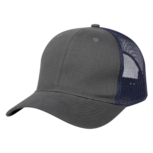 Cotton Twill Mesh Back Cap - Cotton Twill Mesh Back Cap - Image 12 of 48