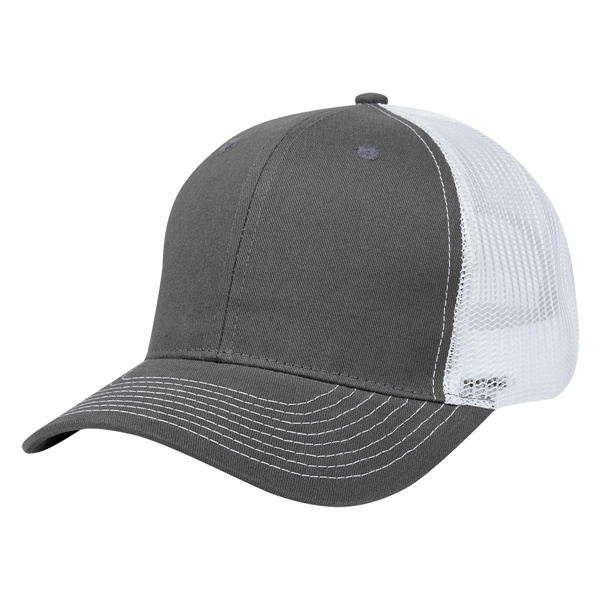 Cotton Twill Mesh Back Cap - Cotton Twill Mesh Back Cap - Image 18 of 48
