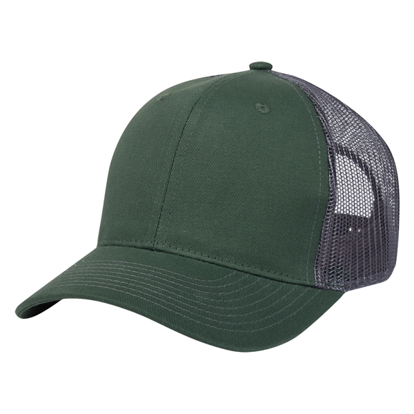 Cotton Twill Mesh Back Cap - Cotton Twill Mesh Back Cap - Image 20 of 48