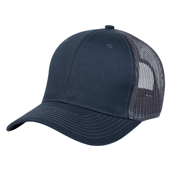 Cotton Twill Mesh Back Cap - Cotton Twill Mesh Back Cap - Image 21 of 48