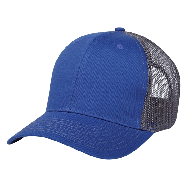Cotton Twill Mesh Back Cap - Cotton Twill Mesh Back Cap - Image 23 of 48