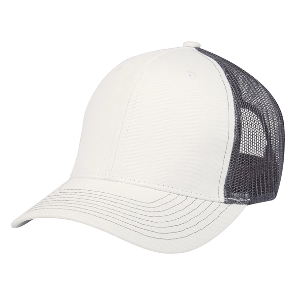Cotton Twill Mesh Back Cap - Cotton Twill Mesh Back Cap - Image 29 of 48
