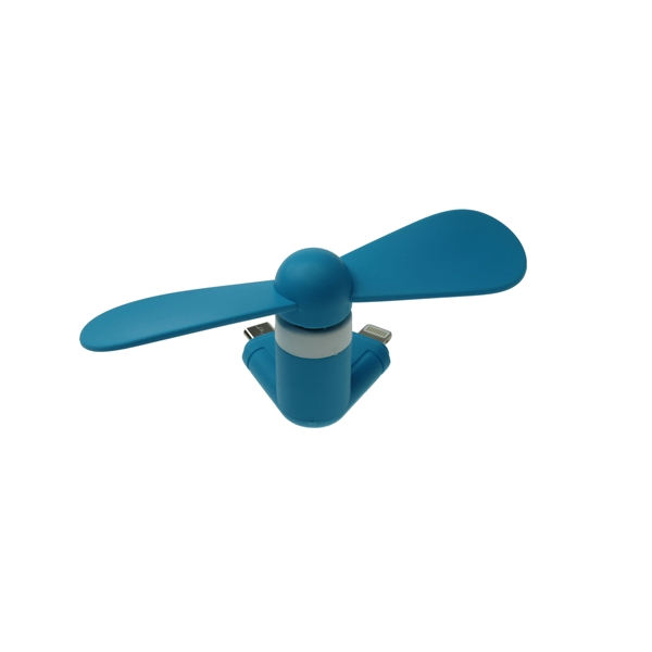 Mini USB Fan with Lightning and Micro - Mini USB Fan with Lightning and Micro - Image 3 of 8
