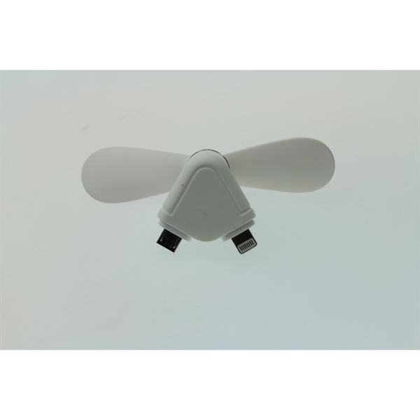 Mini USB Fan with Lightning and Micro - Mini USB Fan with Lightning and Micro - Image 5 of 8