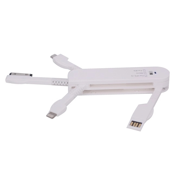 Swiss Knife Style Universal Charging Cable - Swiss Knife Style Universal Charging Cable - Image 6 of 7