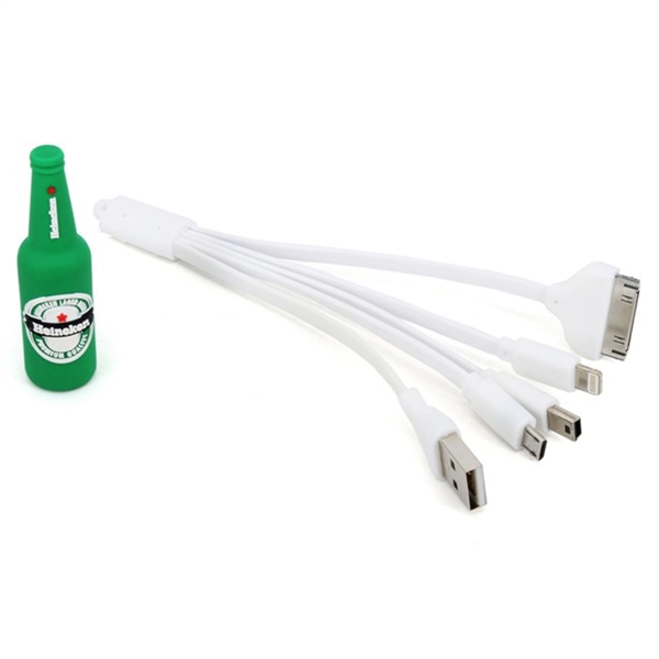 Custom PVC shape with 4 in one cable case. - Custom PVC shape with 4 in one cable case. - Image 1 of 6