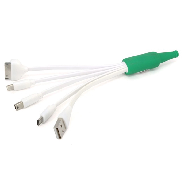 Custom PVC shape with 4 in one cable case. - Custom PVC shape with 4 in one cable case. - Image 3 of 6