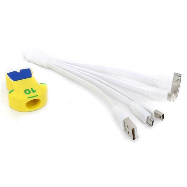 Custom PVC shape with 4 in one cable case. - Custom PVC shape with 4 in one cable case. - Image 4 of 6