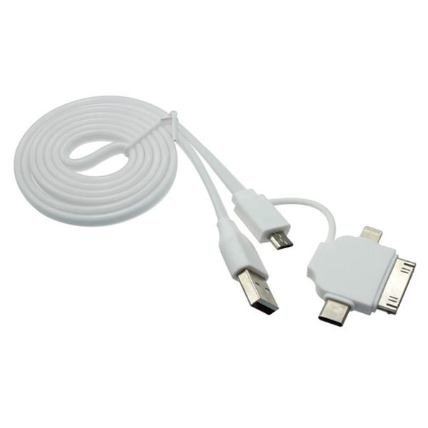 iPhone 4, 5, 6, 6S, Android and Type-C 4 in one cable - iPhone 4, 5, 6, 6S, Android and Type-C 4 in one cable - Image 4 of 7