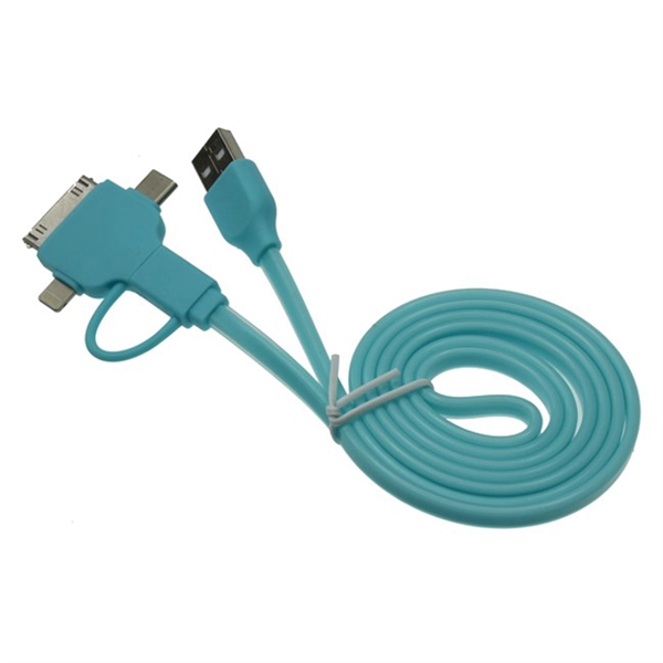 iPhone 4, 5, 6, 6S, Android and Type-C 4 in one cable - iPhone 4, 5, 6, 6S, Android and Type-C 4 in one cable - Image 6 of 7