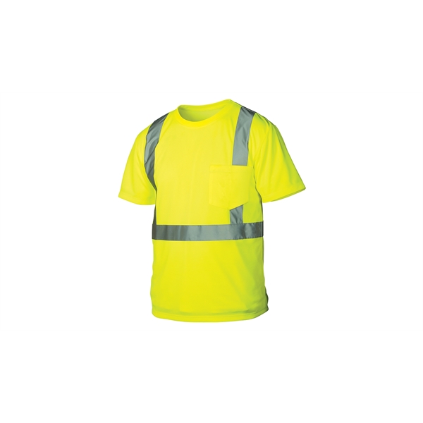 RO Short Sleeve Hi-Vis Pocket T-Shirt, Class 2 - RO Short Sleeve Hi-Vis Pocket T-Shirt, Class 2 - Image 0 of 0