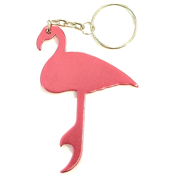 Flamingo shape bottle opener keychain - Flamingo shape bottle opener keychain - Image 5 of 5