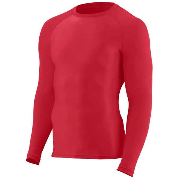 Youth Hyperform Compression Long Sleeve Shirt - Youth Hyperform Compression Long Sleeve Shirt - Image 3 of 5