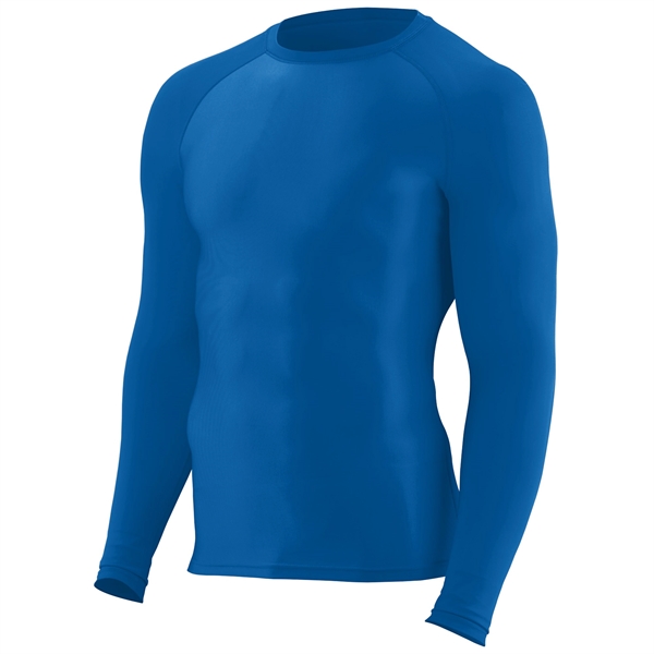 Youth Hyperform Compression Long Sleeve Shirt - Youth Hyperform Compression Long Sleeve Shirt - Image 4 of 5