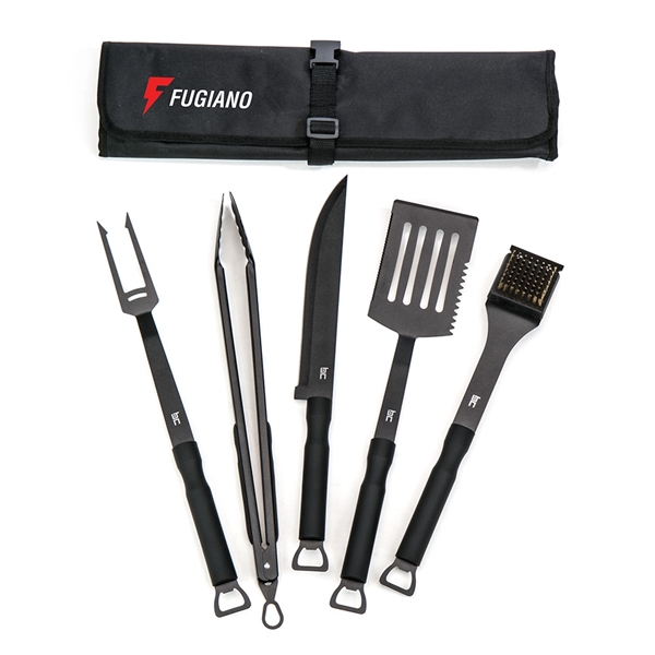 Basecamp 6-piece BBQ Grill Set - Basecamp 6-piece BBQ Grill Set - Image 2 of 4