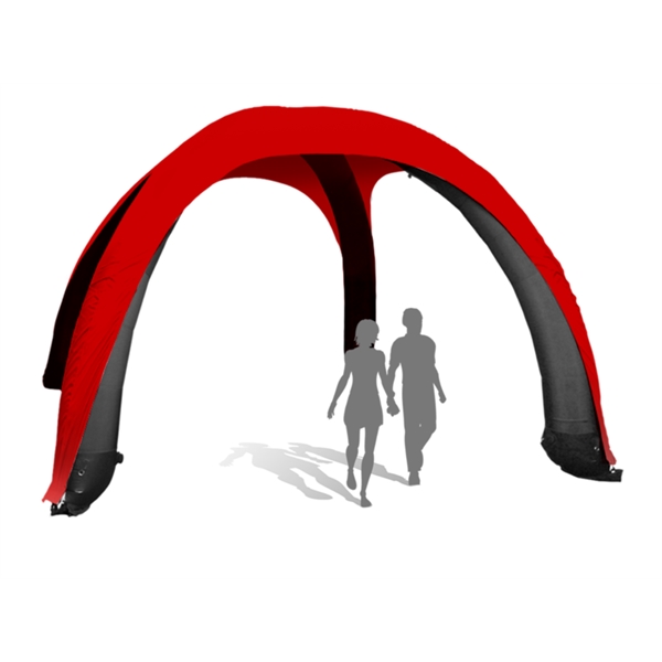 Inflatable Tent Air Dome W/ Solid Color Top - Inflatable Tent Air Dome W/ Solid Color Top - Image 2 of 3