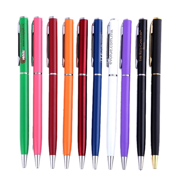 Skinny Metal Ballpoint Pen - Skinny Metal Ballpoint Pen - Image 0 of 0