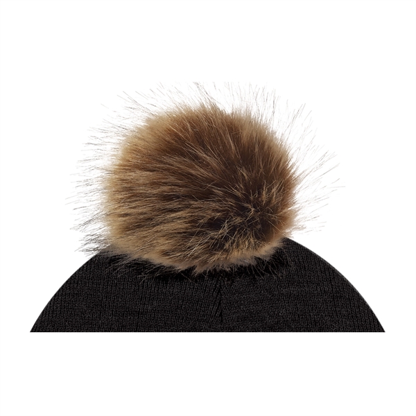 Polyester Faux Fur PomPom (8 cm) - Polyester Faux Fur PomPom (8 cm) - Image 0 of 8