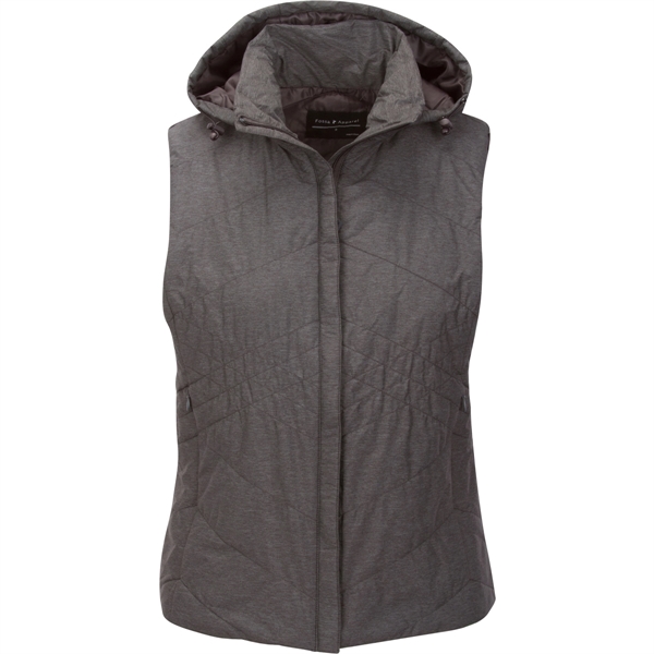 Ladies Jupiter Puffer Hooded Vest - Ladies Jupiter Puffer Hooded Vest - Image 7 of 10