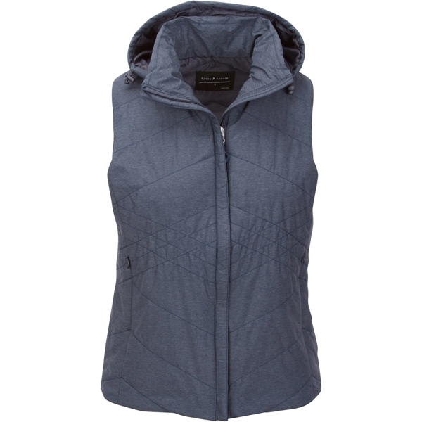 Ladies Jupiter Puffer Hooded Vest - Ladies Jupiter Puffer Hooded Vest - Image 2 of 10