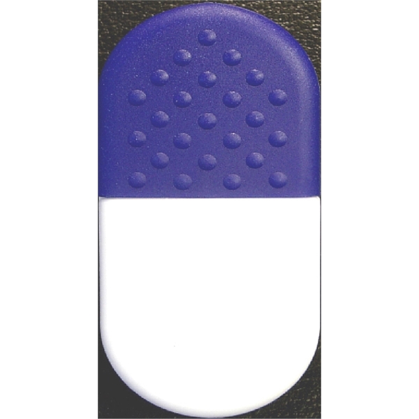 Pill Shaped Magnetic Memo Clip Holder - Pill Shaped Magnetic Memo Clip Holder - Image 2 of 2