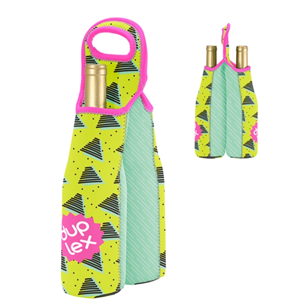 Wine Tote-Double-4CP Duplex - Wine Tote-Double-4CP Duplex - Image 1 of 3