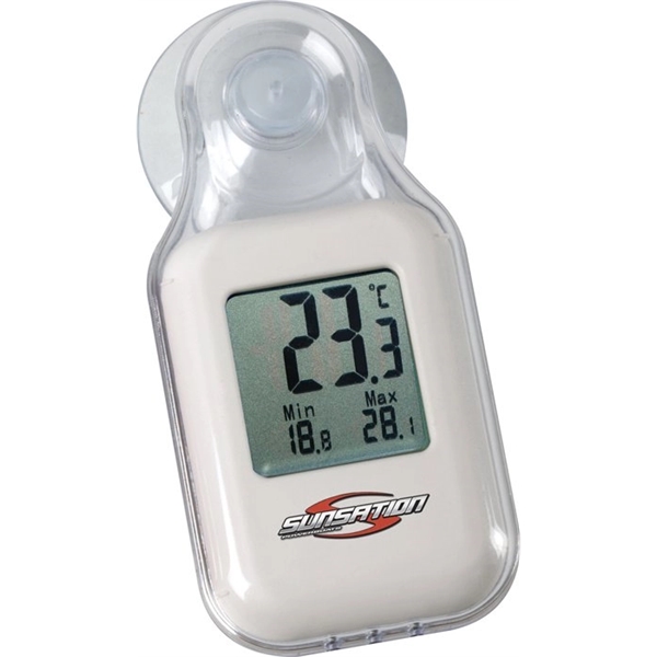 Fahrenheit Digital In/Outdoor Thermometer Plum Grove