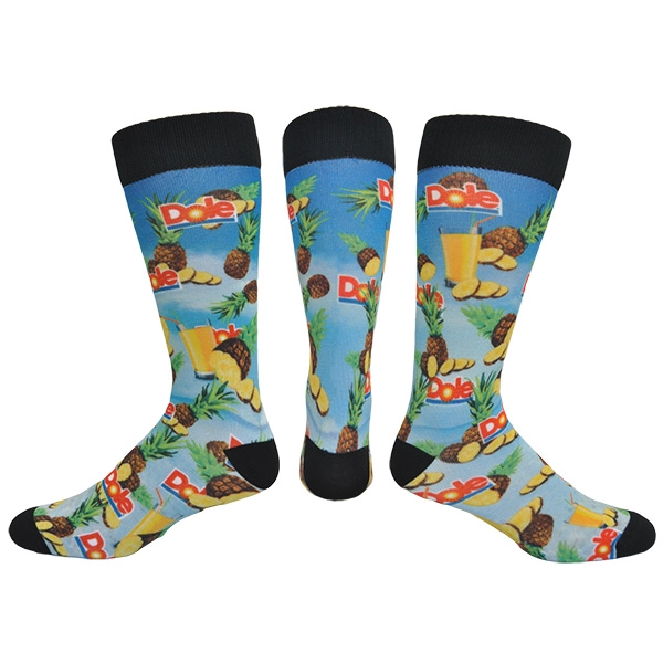 Made in the USA dress sock with DTG Printing - Made in the USA dress sock with DTG Printing - Image 0 of 1